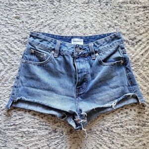 Superdown Cutoff Jean Shorts Size 25